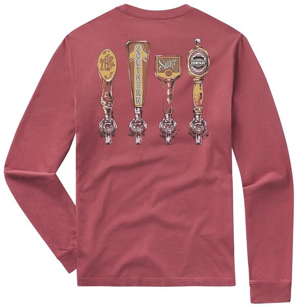 MEN'S POUR DECISIONS LONG SLEEVE TEE 1673/REDRIVER