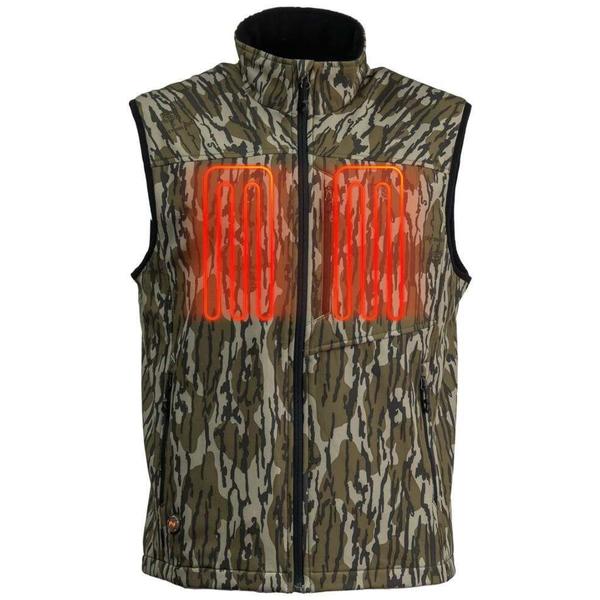 Men's BLX Mossy Oak Heated Vest