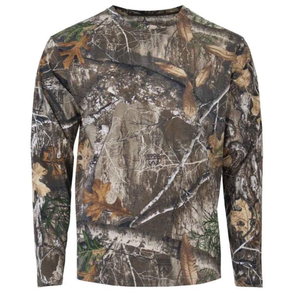 Youth Bear Cave Camo Long Sleeve Tee RTEDGE