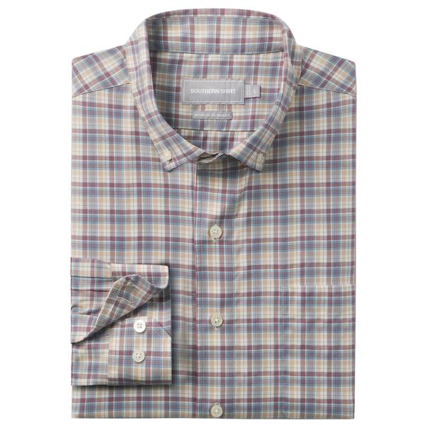 MEN'S RIDGESIDE LONG SLEEVE PLAID 1221/DESERTFROST