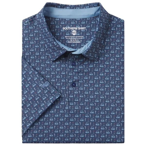 PERFECT ROUND PRINTED POLO 1529/NOCTURNAL