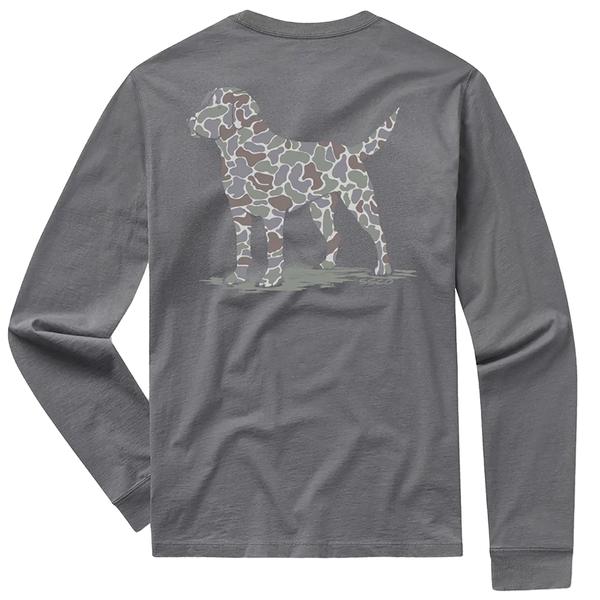 YOUTH CAMO COMPANION LONG SLEEVE TEE