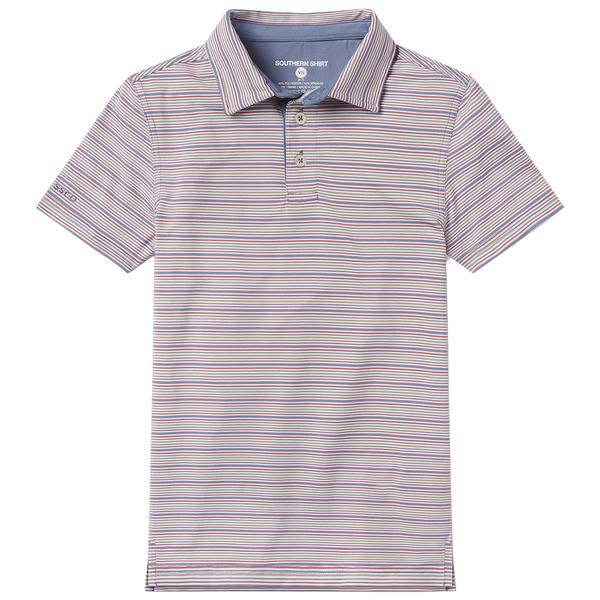 YOUTH SAWGRASS STRIPE POLO