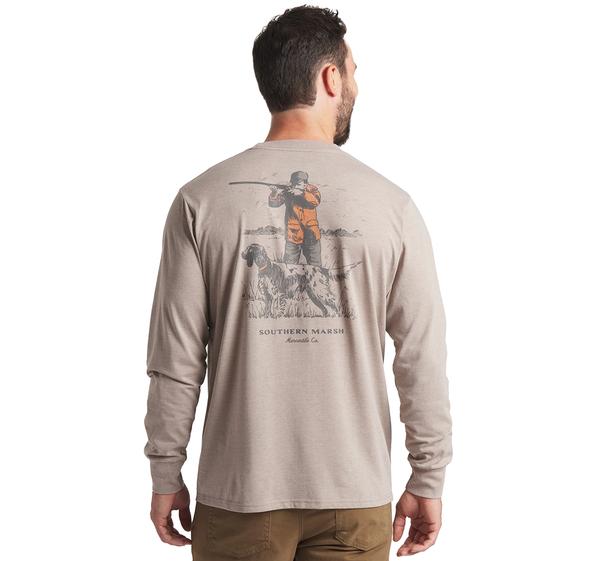 MEN'S L/S SEAWASH TEE UNDAUNTING FOCUS
