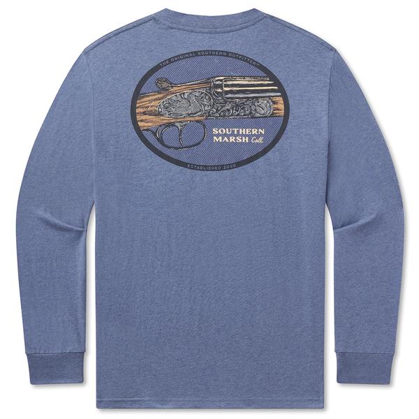 MEN'S L/S HERITAGE ENGRAVED TEE