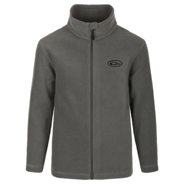 Youth Camp Fleece Full Zip CRG/CASTLEROCKGREY