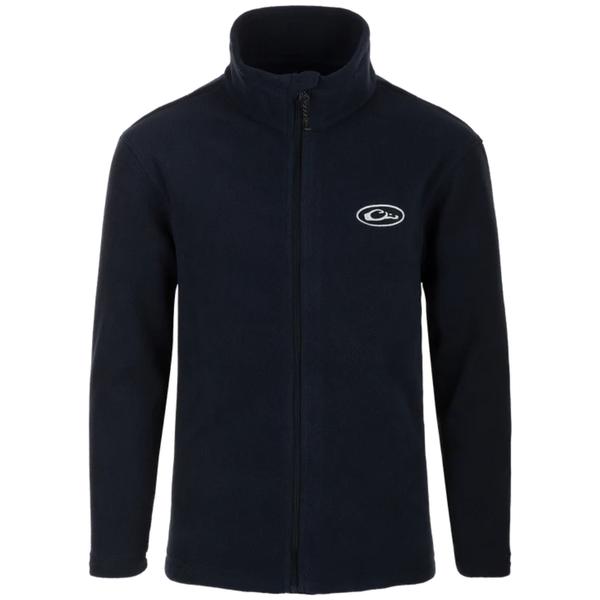 Youth Camp Fleece Full Zip NVY/NAVY