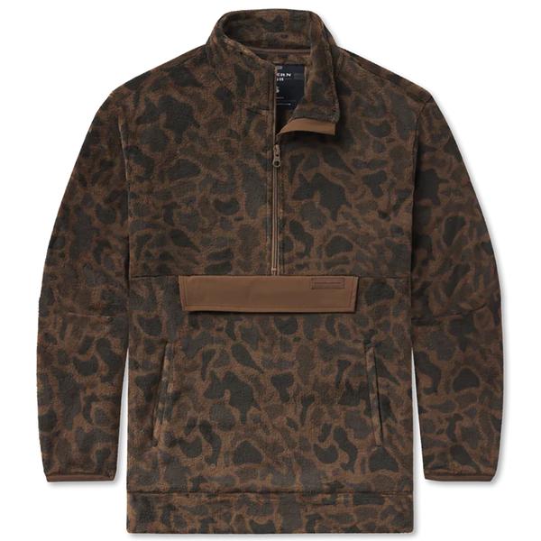 YOUTH WADSWORTH FLEECE RETRO CAMO STONEBROWN