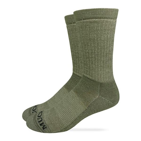 Midweight Crew Merino Socks OLIVE