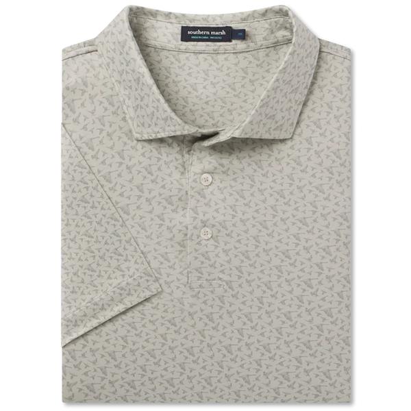 MEN'S FLYLINE PERFORMANCE POLO IN FLIGHT