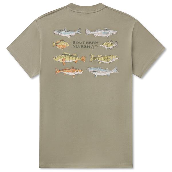 SOUTHERN SWIMMERS TEE BAYGREEN