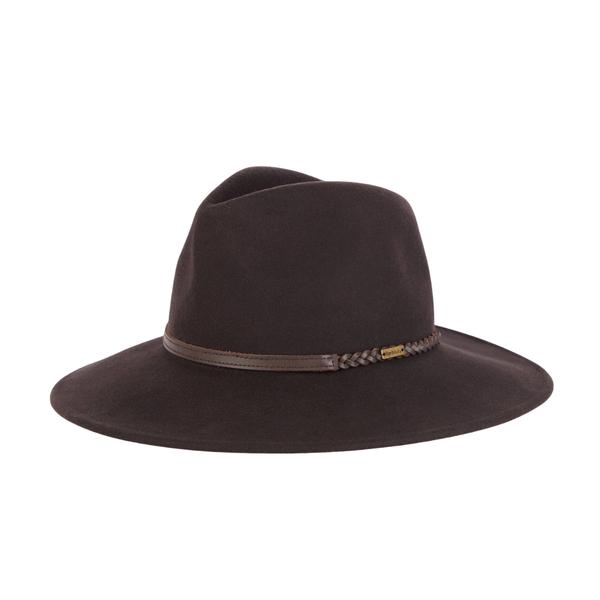Ladies Tack Fedora BR31/CHOCOLATE/PRALI