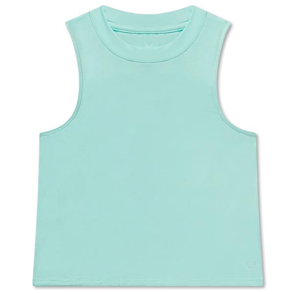 WOMEN'S CELESTE ACTIVE TANK ANTIGUABLUE