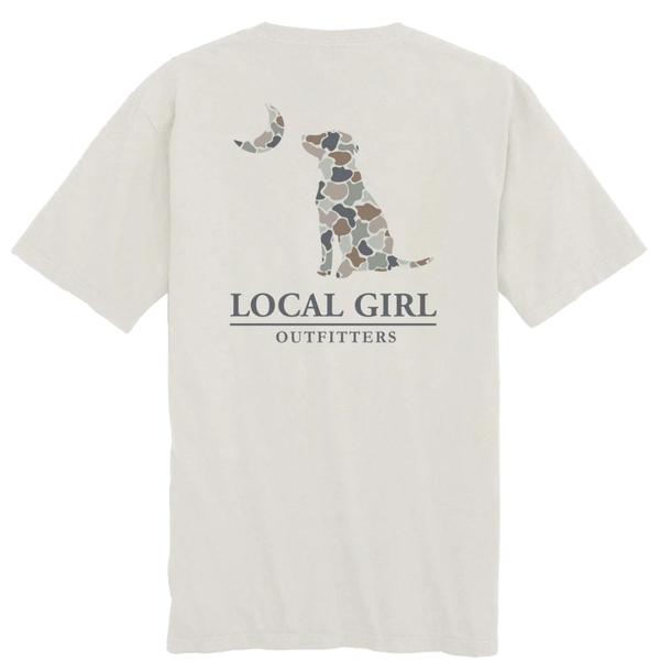 LG Youth Flora Dog & Moon S/S Tee SILVER