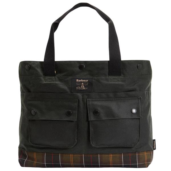 Field Waxed Tote Bag SG91/SAGE/CLASSIC