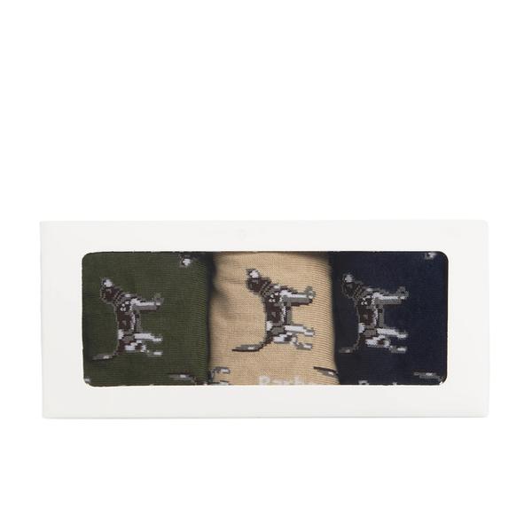 Pointer Dog Socks Gift Box TN16/FORESTMIST