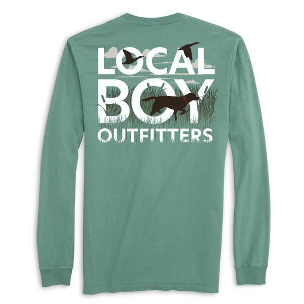 Youth Text and Tail L/S Tee LTG/LIGHTGREEN