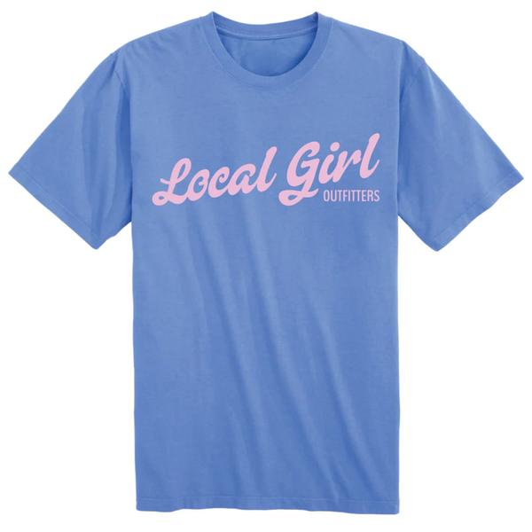 LG Youth Cursive Charm S/S Tee MARINA