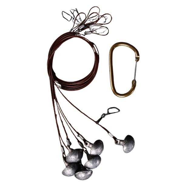 4` 4OZ TEARDROP TX RIGS 12 PACK