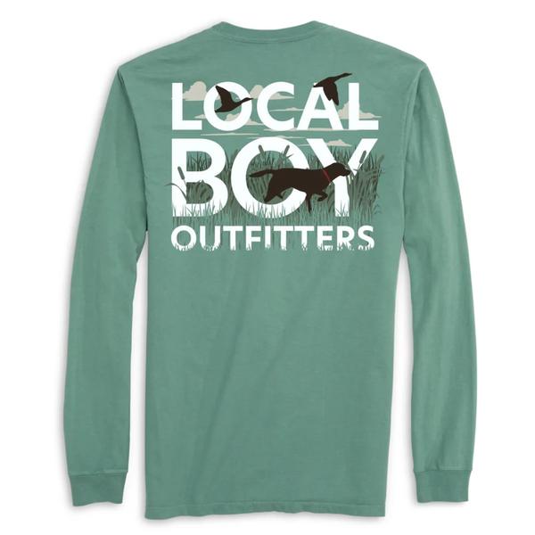 Men's Text and Tail L/S Tee