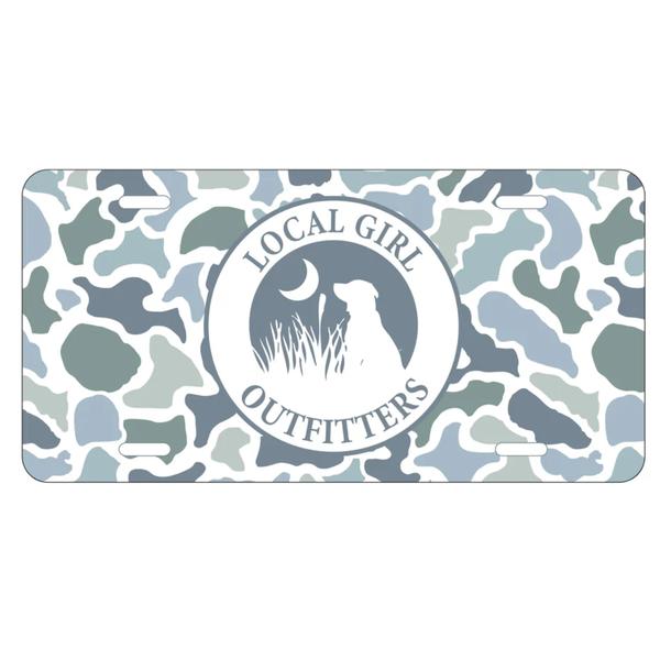 LG License Plate LOCALFLAGECOAST