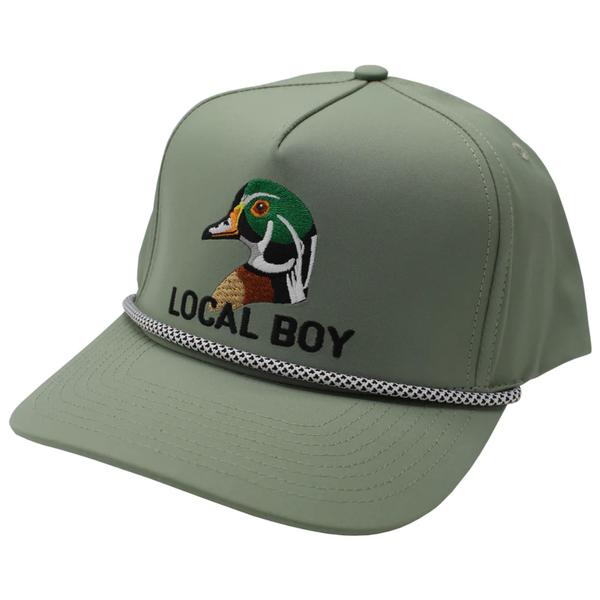 Wood Duck High Crown Rope Hat