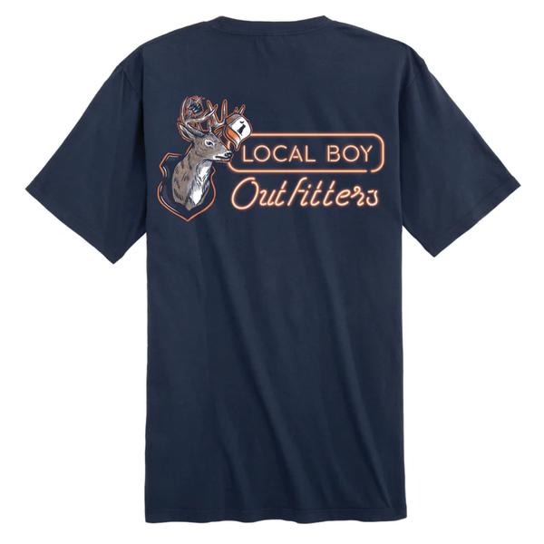 Neon Mount SS Tee CHINABLUE