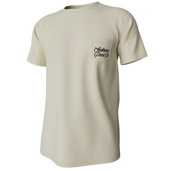 In the Pines Short Sleeve Pocket Tee CLOUDCREAM