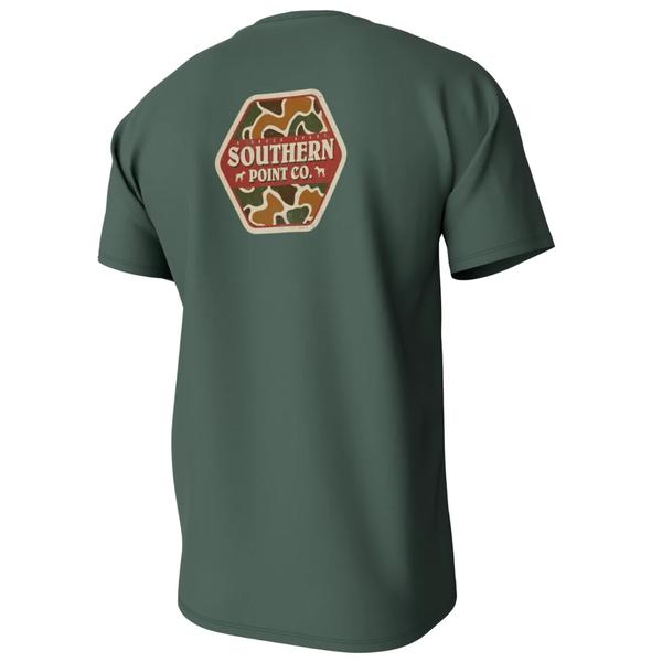 Youth Camo Logo Short Sleeve Pocket Tee