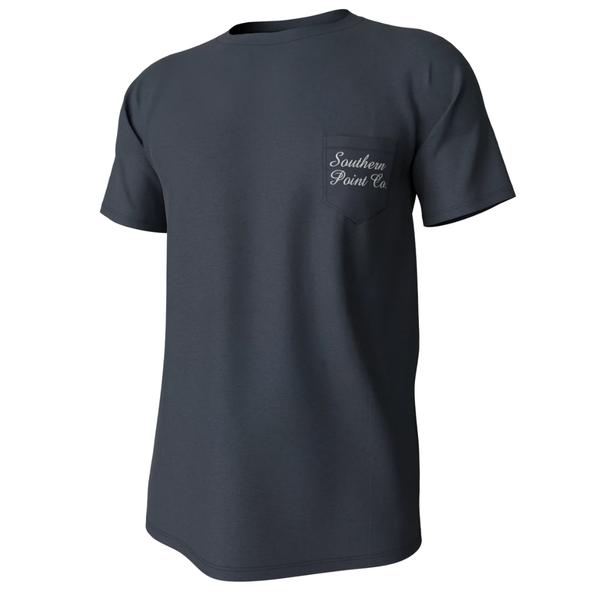 Youth Covey Rise Short Sleeve Pocket Tee MIDNIGHTNAVY