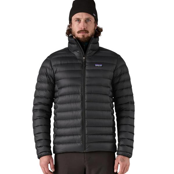 Men's Down Sweater Jacket BLACK