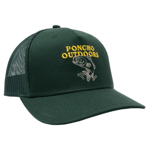 Green Bass Trucker Hat GREEN