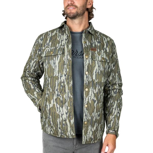 Bottomland Saluda MO Puff Shacket 