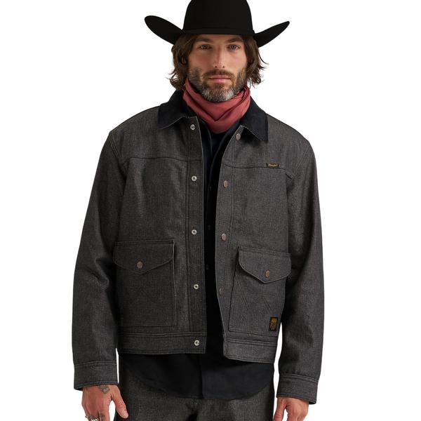 Men's Filson x Wrangler Denim Work Jacket BLACK
