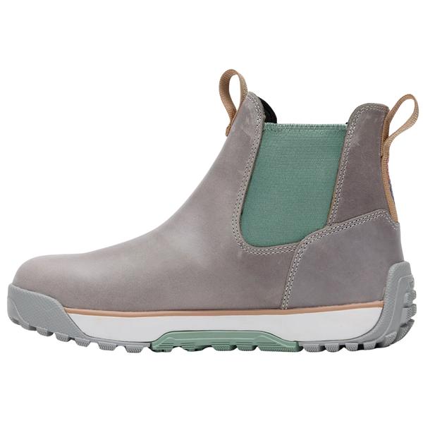 Women's Leather Ankle Deck Boot