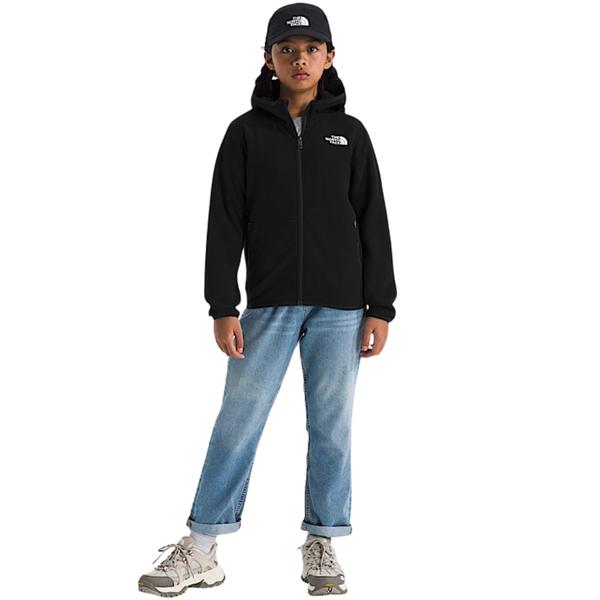 Youth Glacier Full-Zip Hoodie JK31/TNFBLACK