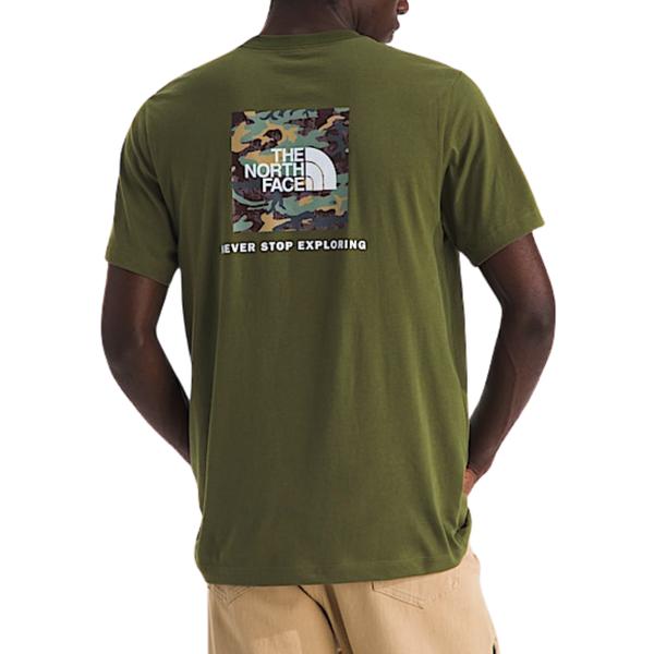 Men’s Evolution Box Camo Fill Short-Sleeve Tee—Graphic BRI1/WOODLAND