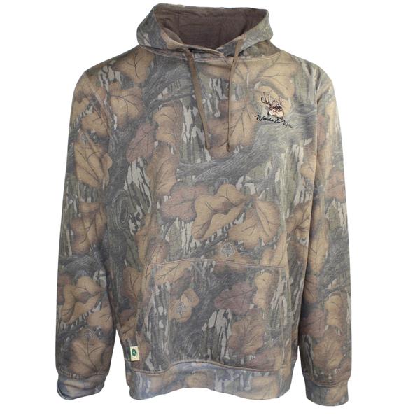 MO WASH OUT WW DEER EMB HOODY FALLFOLIAGE/MULTI5