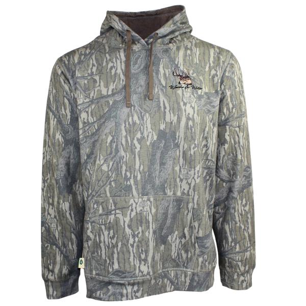 MO WASH OUT WW DEER EMB HOODY TREESTAND/MULTI5