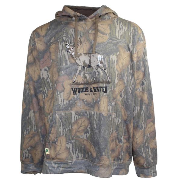 MO WASH OUT WW DEER FULL COLOR HOODY FALLFOLIAGE/MULTI5