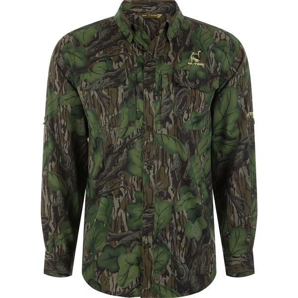 MEN`S WINGSHOOTER TREY L/S SHIRT 040/FULLFOLIAGE