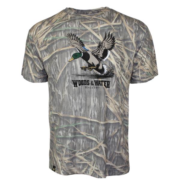 MO WASH OUT WW MALLARD FULL COLOR S/S TEE SHADOWGRASS/MULTI5