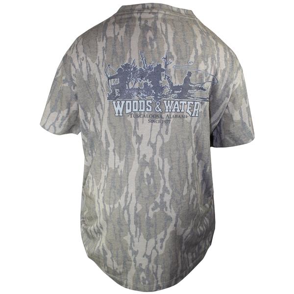 MO WASH OUT YOUTH WW TRIO 2 S/S TEE BOTTOMLAND/CHAR/GRY