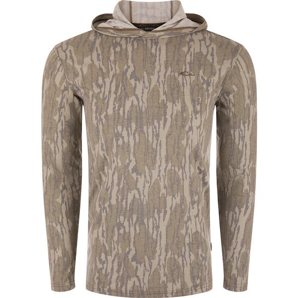 YOUTH DRAKE TRI BLEND HOODIE L/S 024/ORGBOTTOMLAND