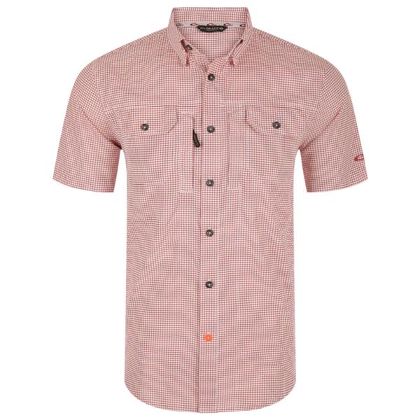 Wingshooters Trey Grid Check S/S SDT/SUNDRIEDTOMATO