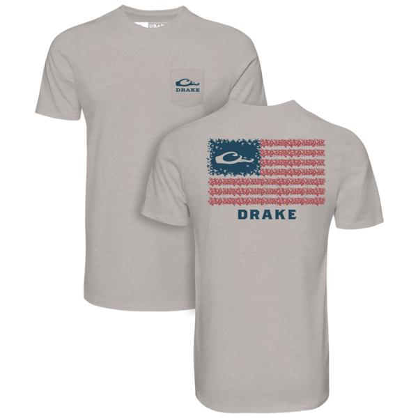 Americana Drake Flag T S/S WNC/WINDCHIME