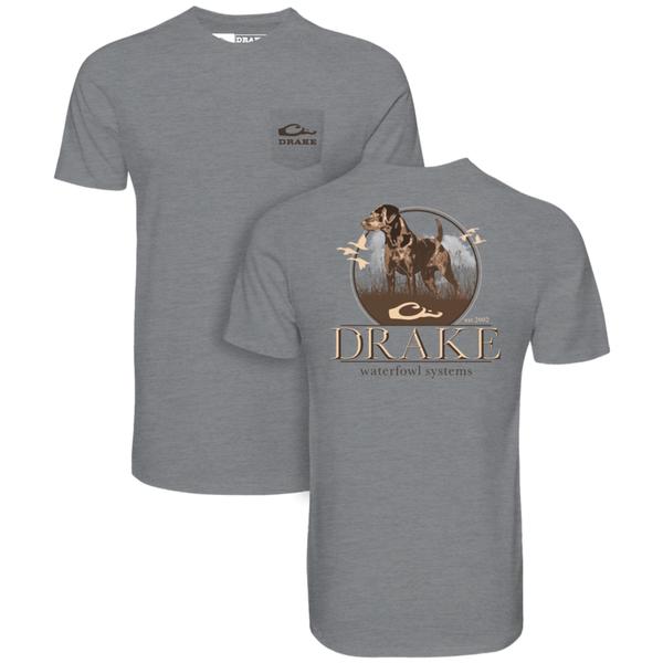 Standing Black Lab T S/S GPH/GRAPHITEHEATHER