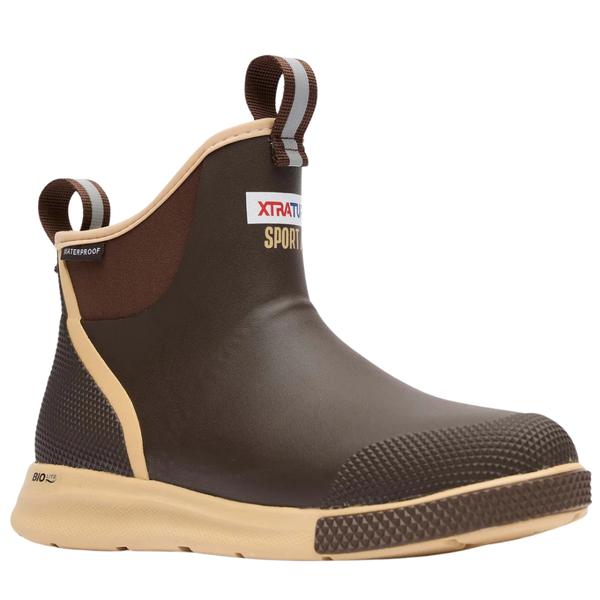 Women's Ankle Deck Boot Sport  901/BROWN