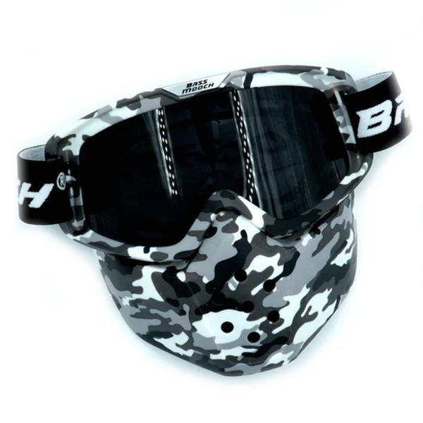 M5 Tournament Face Mask - Gray Camo