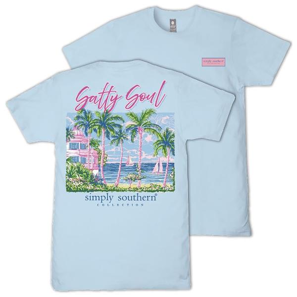 SALTY SOUL S/S TEE ICE